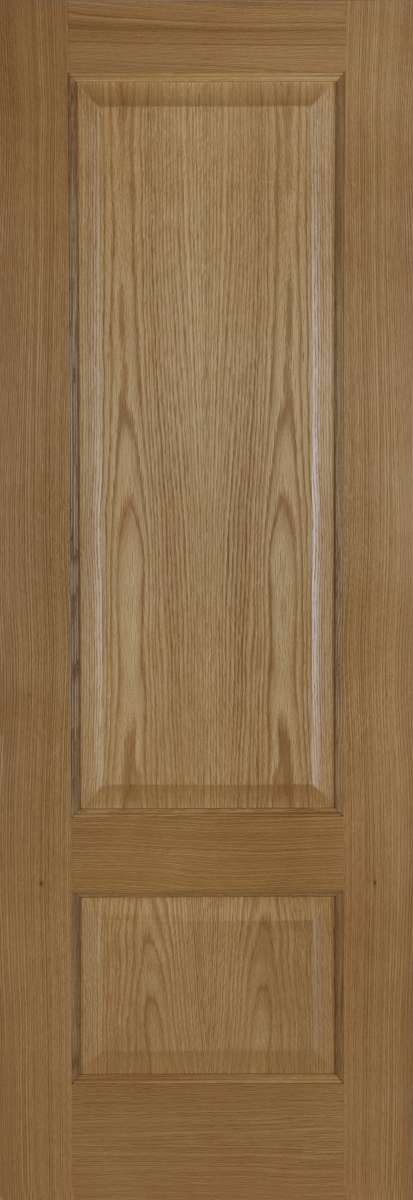 Oak Heath 2 Panel Prefinished Internal Door - Mendes Doors
