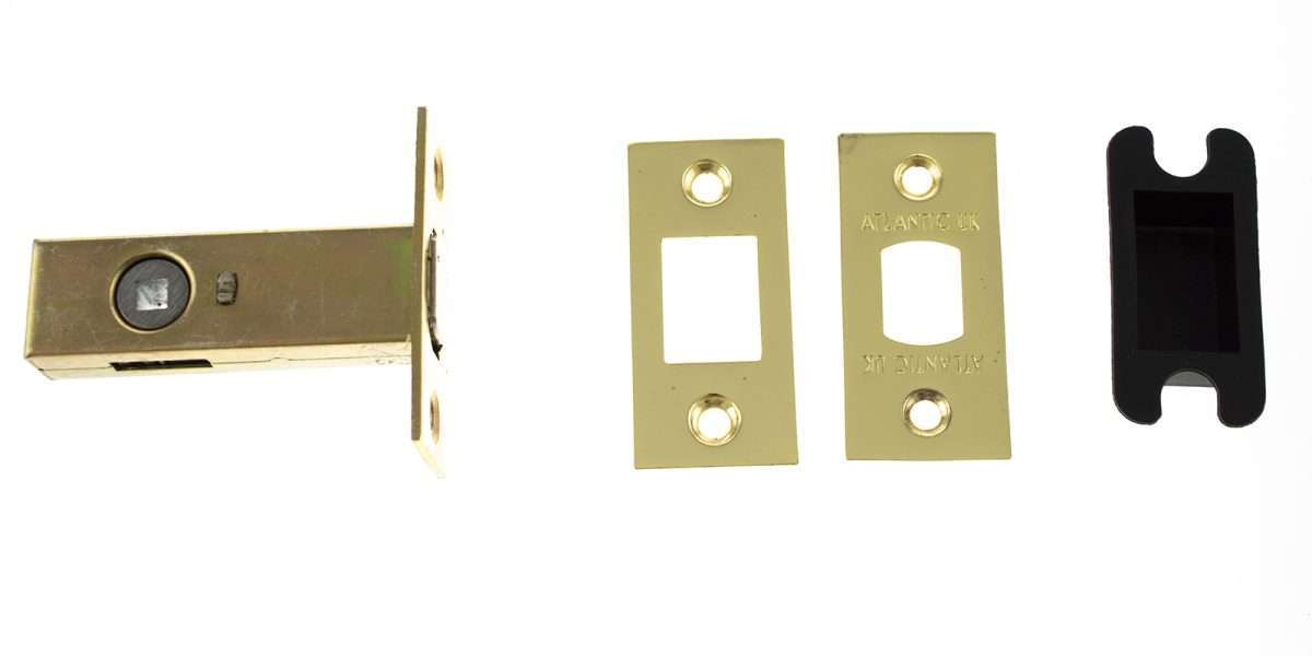 Atlantic Tubular Deadbolt 2.5" - Polished Brass