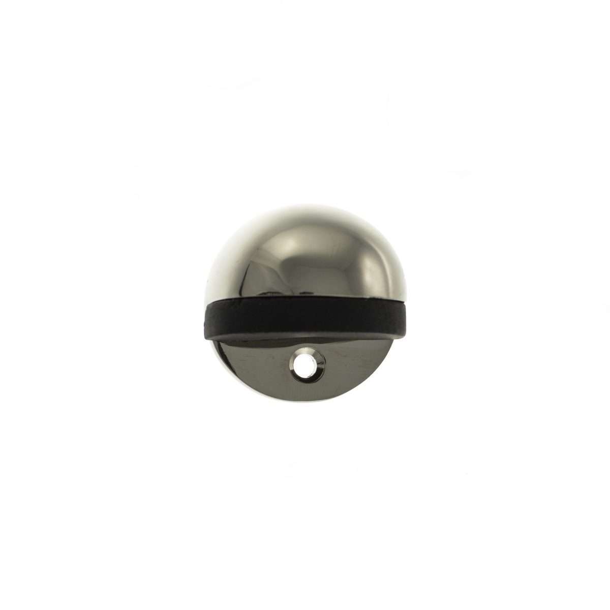 Atlantic Half-Moon Premium Floor Mounted Door Stop - Polished Nickel - Image 2
