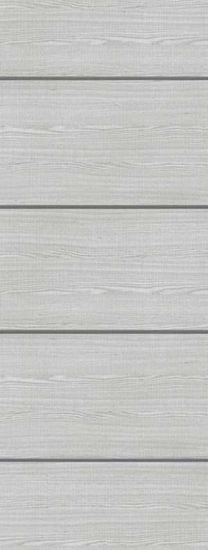 Flush Light Grey Ash Internal Door Horizontal Inlay FD30 6mm Lipping Certifire CF5740 FSC - Deanta Doors