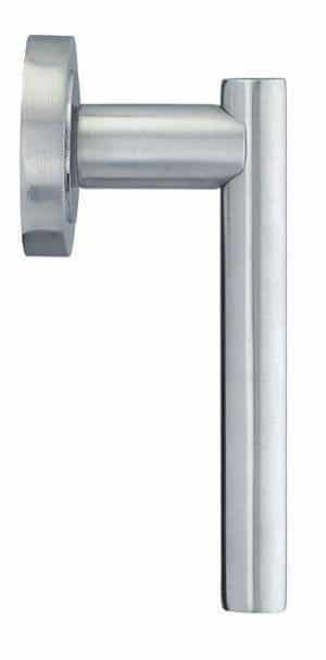 Avant - Satin Chrome Lever on Round Rose