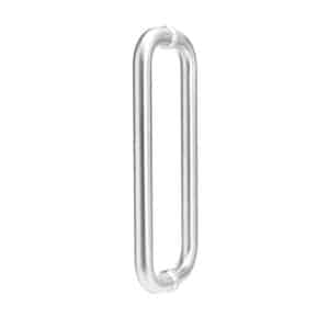 D-Pull Handle Satin Steel 22mmØ - Deanta Doors