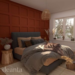 White Primed Shaker Wall Panelling - Deanta Doors