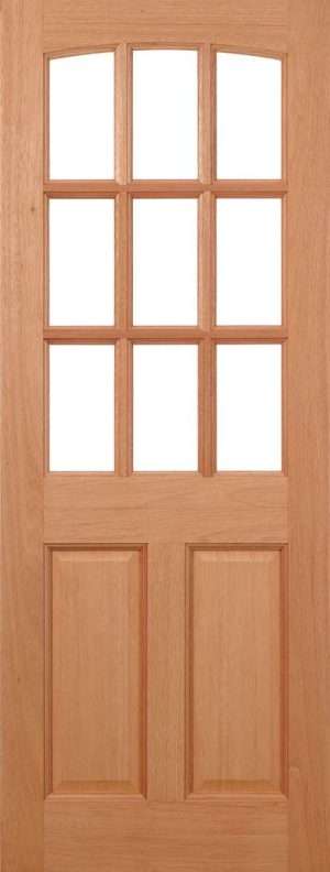 Georgia Hardwood Dowelled External Door - LPD Doors