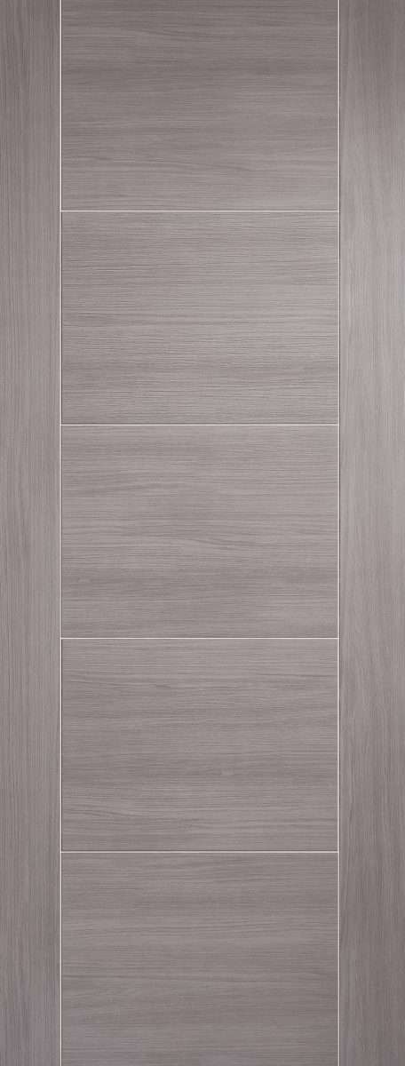 Vancouver Laminated Light Grey Laminated Internal Door - LPD Doors