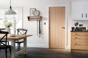 Wexford Unfinished Oak Internal Fire Door - LPD Doors