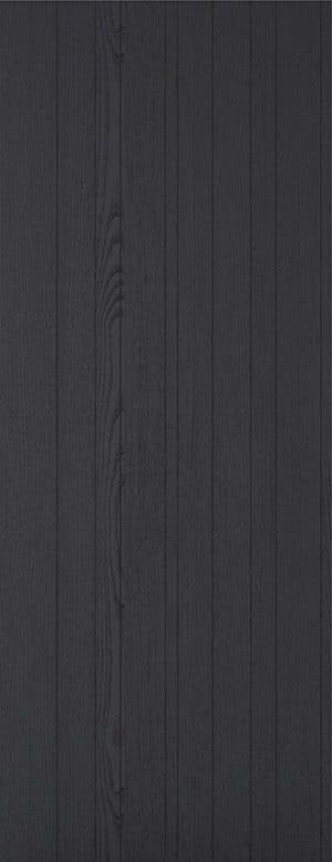 Montreal Pre-finished Black Laminate Internal Door - LPD Doors