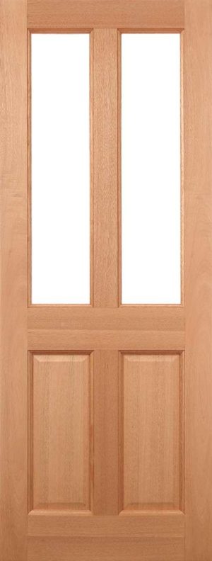 Malton 2L Unglazed External Hardwood M&T Door - LPD Doors