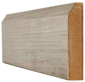 Skirting Chamfered Pre-finished Light Grey Door - LPD Doors