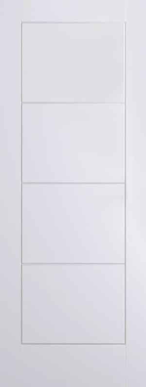 Ladder Primed White Internal Door - LPD Doors