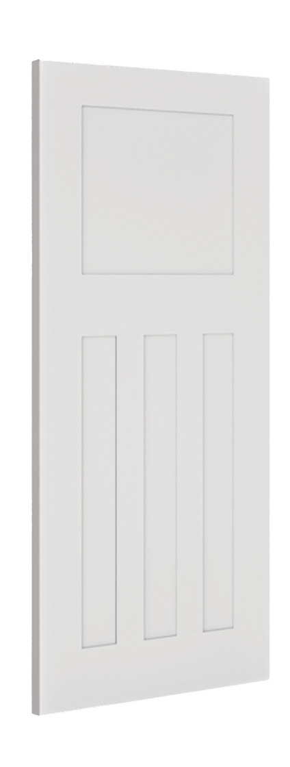 Cambridge White Primed Internal Door - Deanta Doors - Image 3