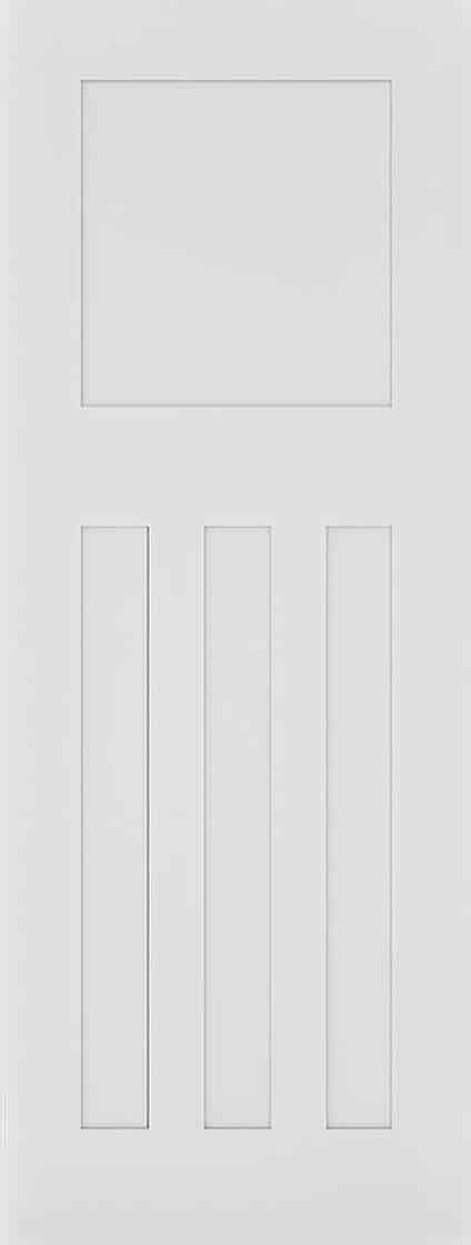 Cambridge White Primed Internal Door - Deanta Doors