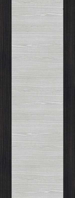 Flush Light Grey Ash Dark Grey Edges FD60 Internal Door 6mm Lipping FSC - Deanta Doors