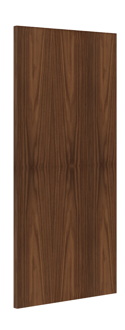 Flush Prefinished Walnut FD30 Internal Door 6mm Lipping Certifire CF5740 FSC - Deanta Doors - Image 3